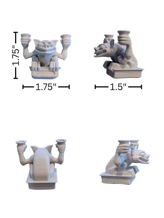 #1107 - (4) Four HM Gargoyle - Mini Figurine