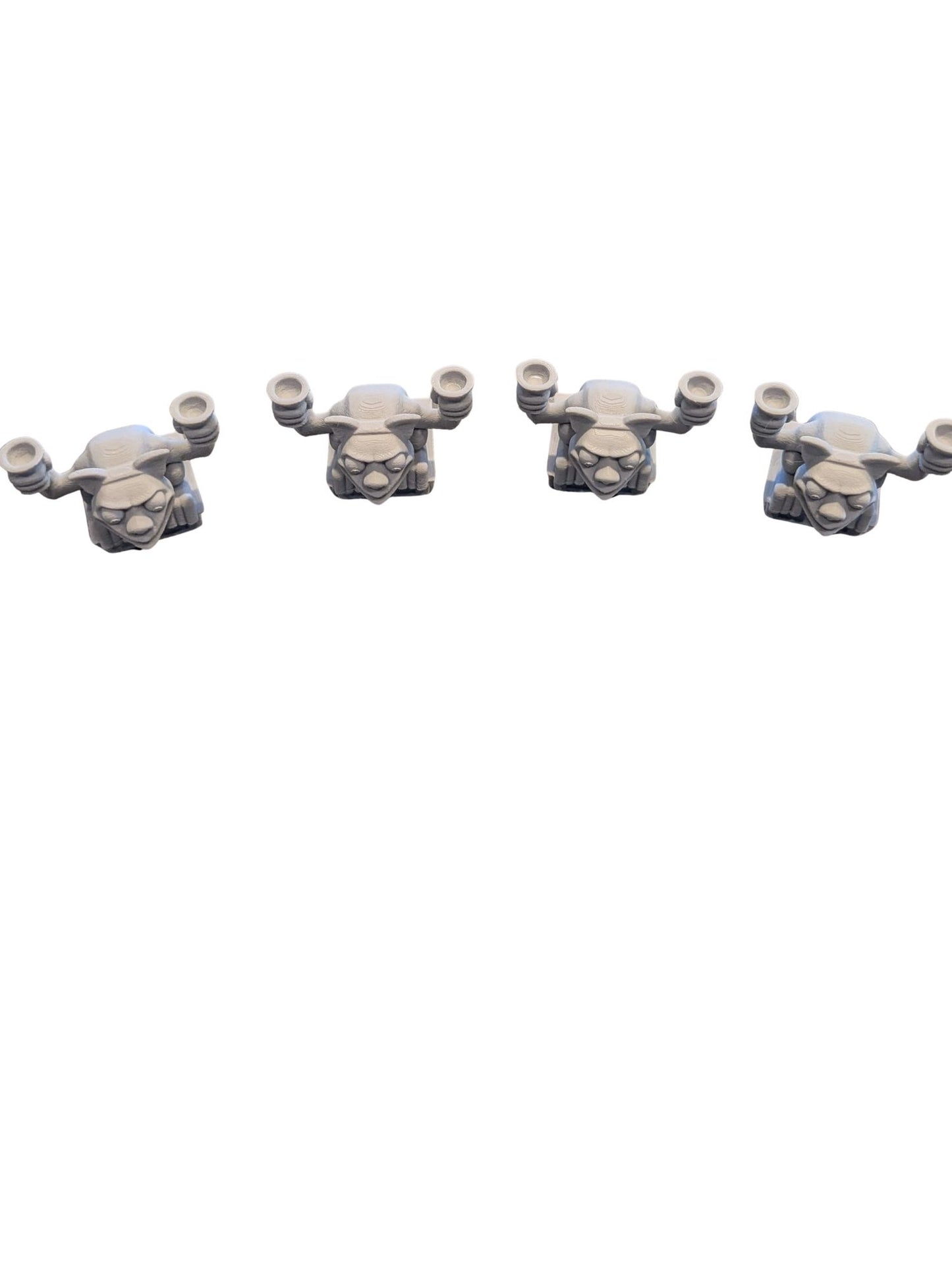 #1107 - (4) Four HM Gargoyle - Mini Figurine