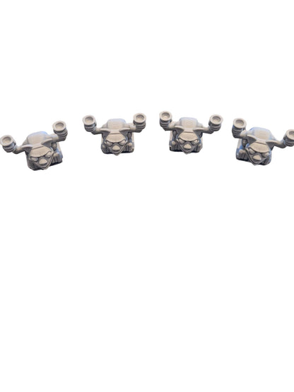 #1107 - (4) Four HM Gargoyle - Mini Figurine