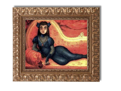 #4102 - Special Edition - HM Werecat Lady Animated Portrait