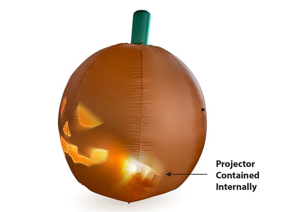 ANIMAT3D Inflatable Jabberin' Jack Talking Animated Inflatable Pumpkin