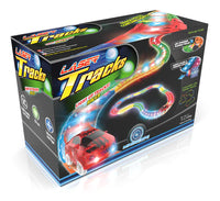 Twister Tracks LED Tracks 12' - Red Race Car Set