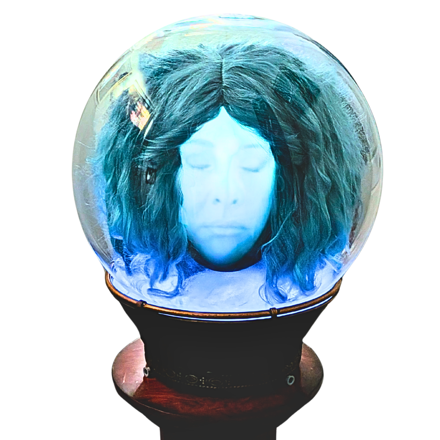 Custom ANIMAT3D The Hauntley's Preloaded Madam Leota Projection with Upload Cable