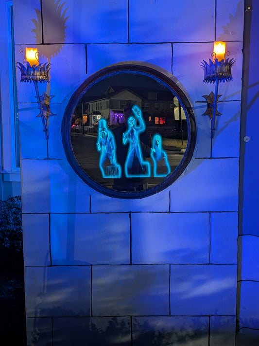Ghost Mirror Panel Prop