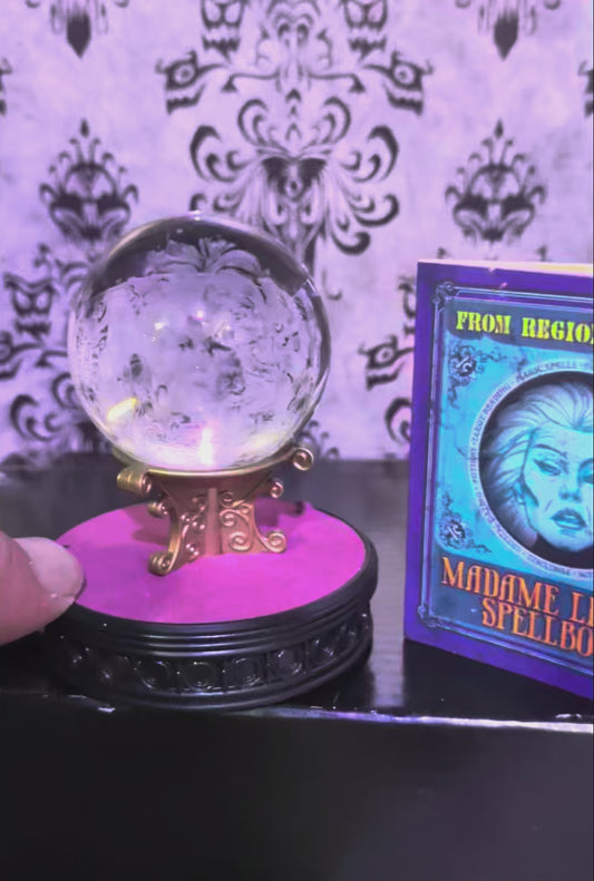 The Haunted Mansion: Madame Leota Crystal Ball: With light and sound