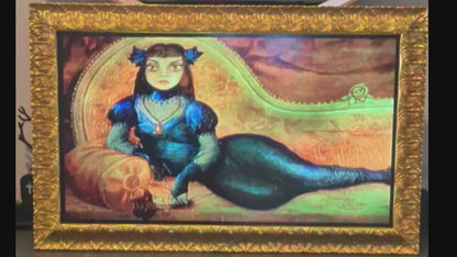 #4102 - Special Edition - HM Werecat Lady Animated Portrait