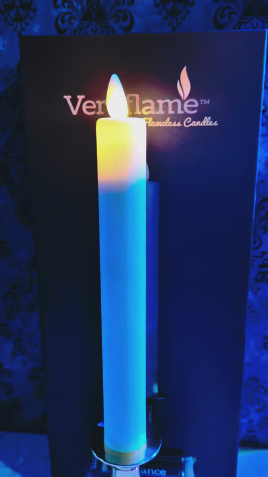 Veraflame Radiance window Taper Flickering Candle