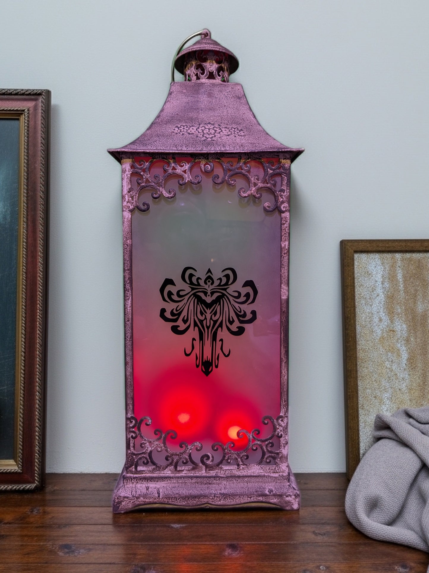 Large HM Stretching Room Portraits Inspired Lantern