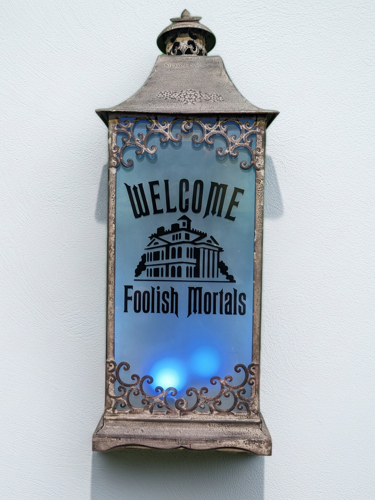 Large HM Stretching Room Portraits Inspired Lantern