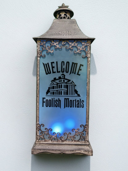 Large HM Stretching Room Portraits Inspired Lantern