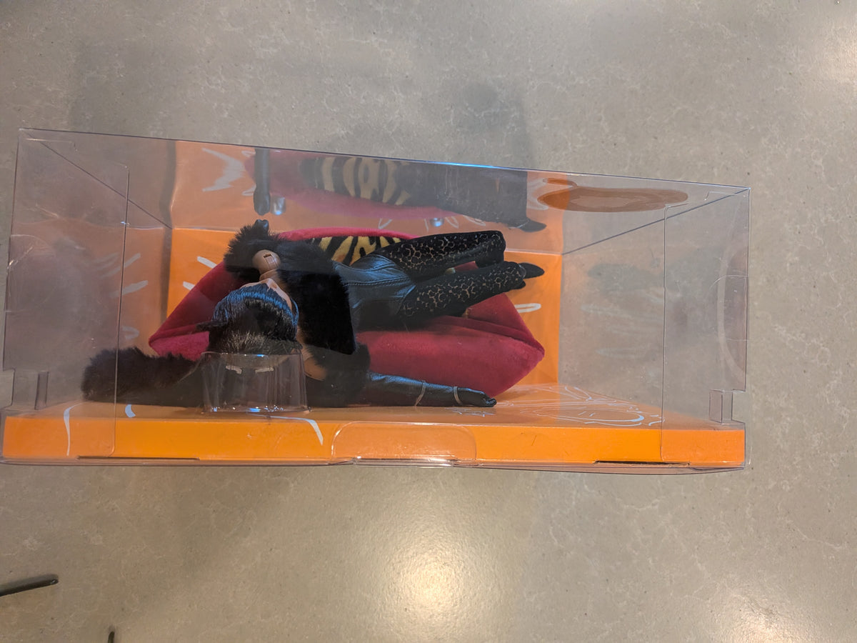 RARE 2003 Lounge Kitties BLACK PANTHER Barbie C3553 NRFB - Factory Sealed w/ Chaise Lounge
